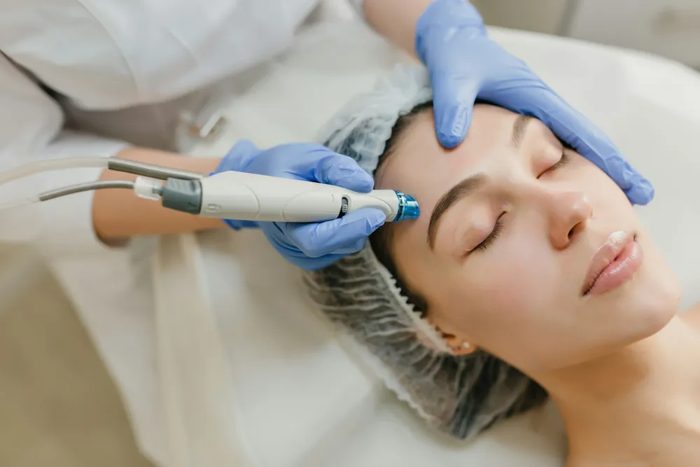 Aplicação de tecnologia facial em consultório